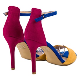 Seastar Sandalias de tacón alto multicolor 4