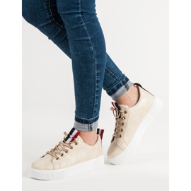 Zapatos casuales para mujer amarillo 6