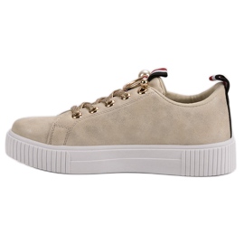 Zapatos casuales para mujer amarillo 2