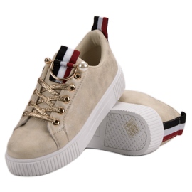 Zapatos casuales para mujer amarillo 3