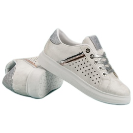 Calzado deportivo de moda gris 6