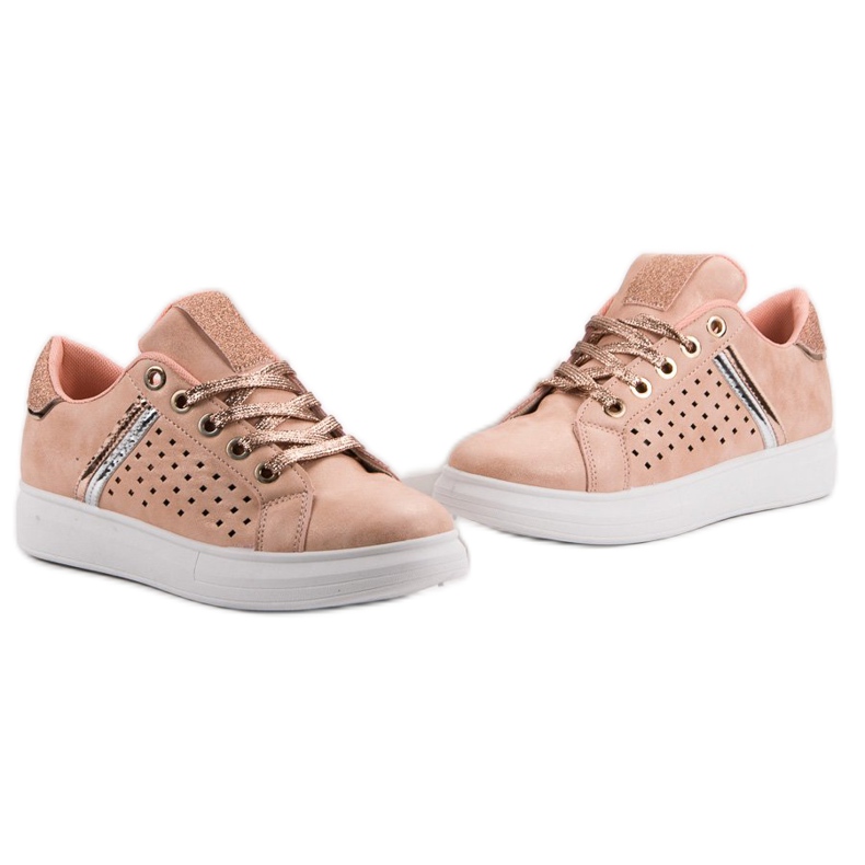 Calzado deportivo de moda rosa 1