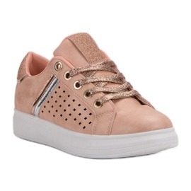 Calzado deportivo de moda rosado 3