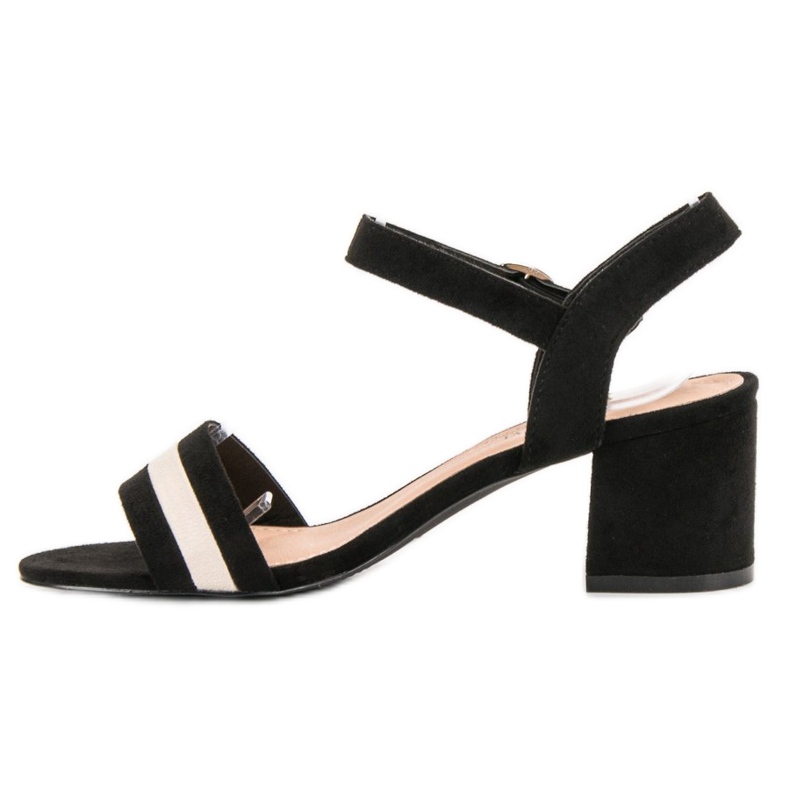 Queen Vivi Sandalias de tacón de moda negro 1