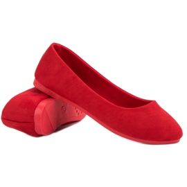 Seastar Cómodas bailarinas rojo 2