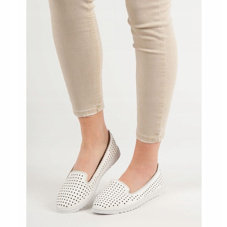 SHELOVET Señores calados blanco 2