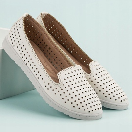 SHELOVET Señores calados blanco 1