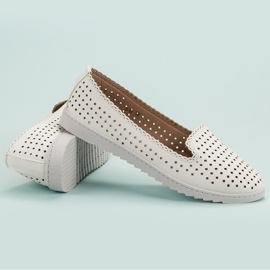 SHELOVET Señores calados blanco 6