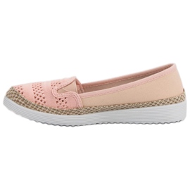 SHELOVET Alpargatas Textiles rosado 5