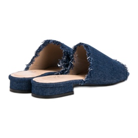 Small Swan Zapatillas de mezclilla azul 6