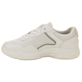 SHELOVET Zapatillas de moda blanco 4