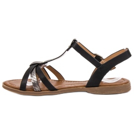 Small Swan Sandalias casuales negro 4