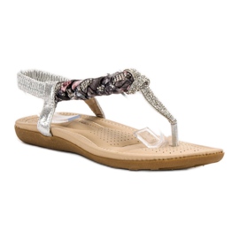 Cm Paris Sandalias japonesas de moda gris 4