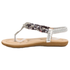 Cm Paris Sandalias japonesas de moda gris 5