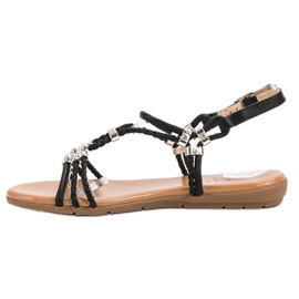 Cm Paris Sandalias planas negro 3