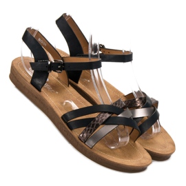 Seastar Sandalias casuales negro 3