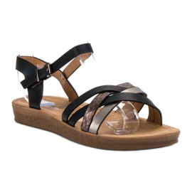Seastar Sandalias casuales negro 4
