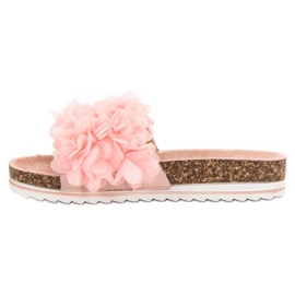 Seastar Pantuflas Monde Rosa Claro 1