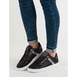 Calzado deportivo de moda negro 1 Calzado deportivo de moda negro 1