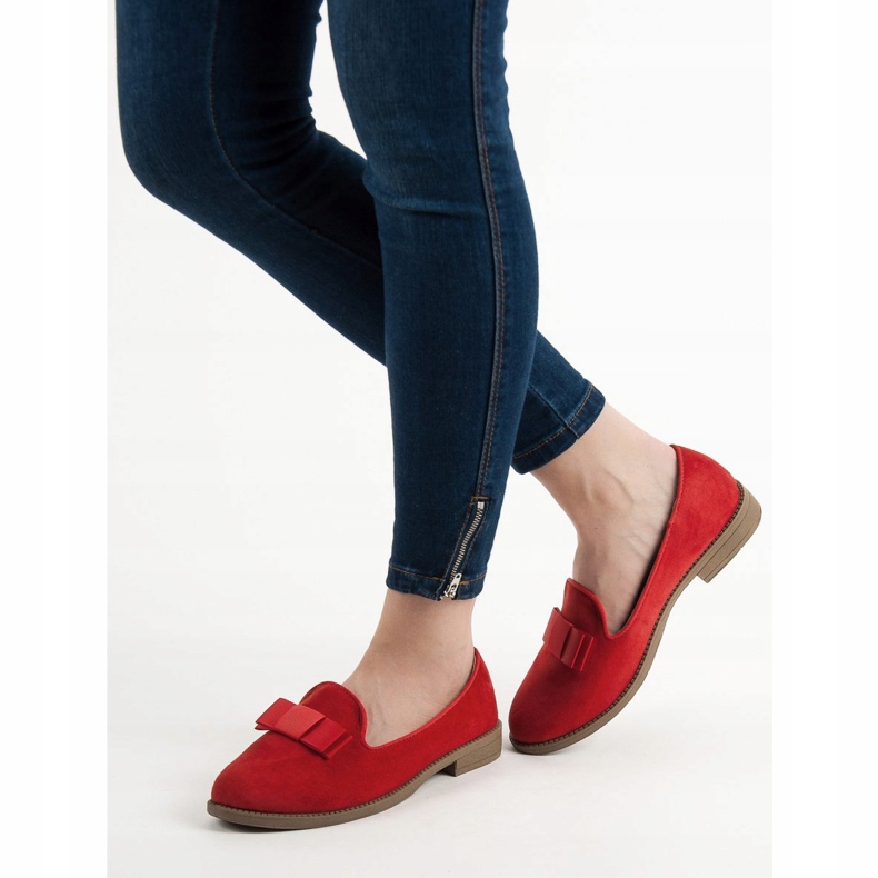 Comer Suede Lords rojo 2