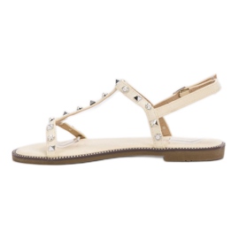 Bestelle Sandalias beige 5