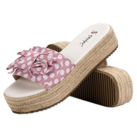 Seastar Zapatillas de lunares rosado 2