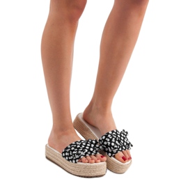 Seastar Zapatillas de lunares negro 4