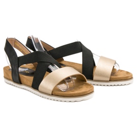 Evento Sandalias sin cordones para mujer negro 1