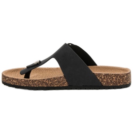 Seastar Chanclas cómodas negro 3
