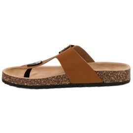 Seastar Chanclas cómodas marrón 6