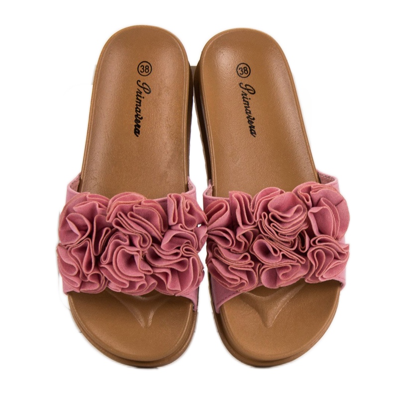 Primavera Pantuflas rosas 1