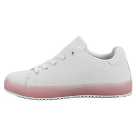 SHELOVET Calzado deportivo cómodo blanco 7