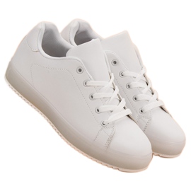 SHELOVET Calzado deportivo cómodo blanco 5