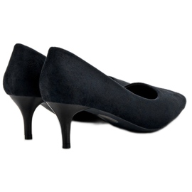 Nio Nio Zapatos de tacón de ante negros 4