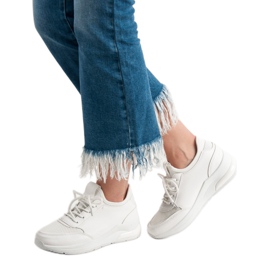 Ideal Shoes Calzado deportivo para mujer blanco 1 Ideal Shoes Calzado deportivo para mujer blanco 1