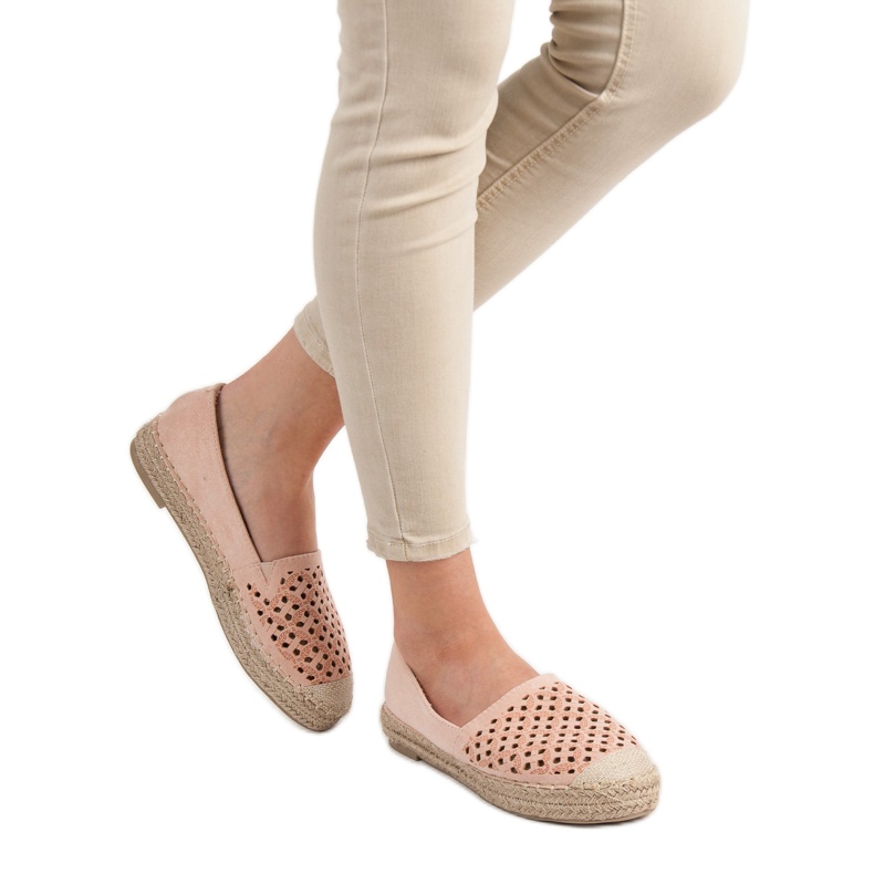 Alpargatas VICES Suede rosa 2