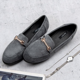 Balada Mocasines de ante gris 3
