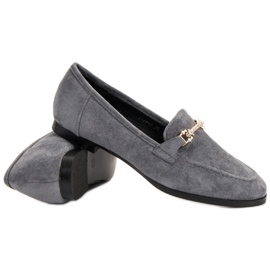 Balada Mocasines de ante gris 6