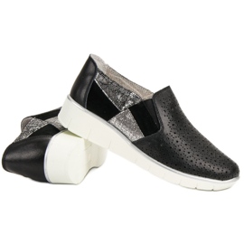 Filippo Zapatos negros sin cordones 6