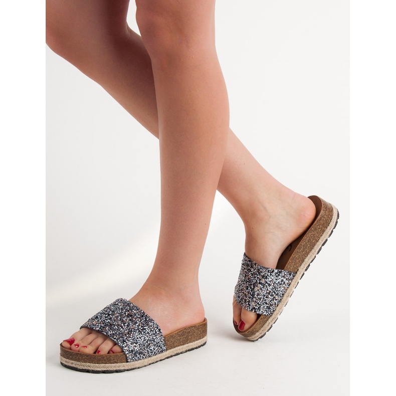 Goodin Zapatillas de mujer de moda gris 1