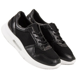 SHELOVET Calzado deportivo con cordones negro 3