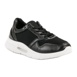 SHELOVET Calzado deportivo con cordones negro 4