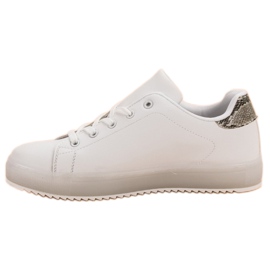 SHELOVET Calzado deportivo para mujer blanco 4