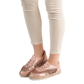 Zapatos con lentejuelas VICES rosa 2