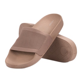 Pantuflas VICES beige 1