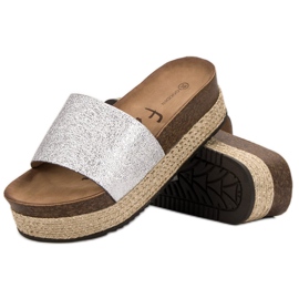 Goodin Zapatillas en la plataforma gris 2