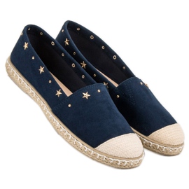 SHELOVET Alpargatas Con Jets azul marino 2