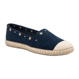 SHELOVET Alpargatas Con Jets azul marino 3