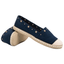 SHELOVET Alpargatas Con Jets azul marino 5