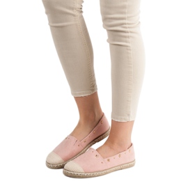 SHELOVET Alpargatas Con Jets rosado 1